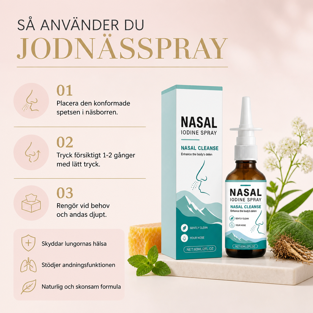 Jodnässpray – Skonsam Daglig Rengöring För En Fräschare Känsla