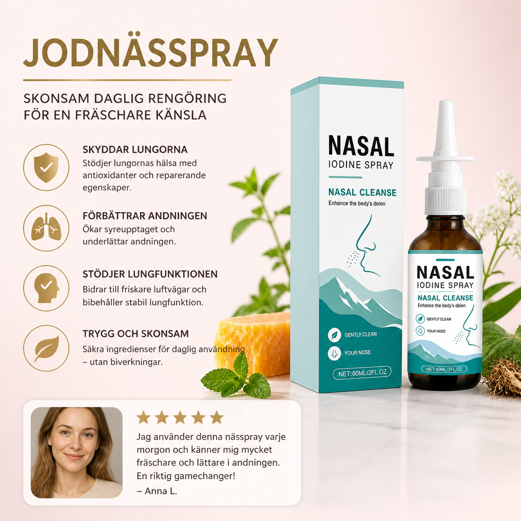 Jodnässpray – Skonsam Daglig Rengöring För En Fräschare Känsla