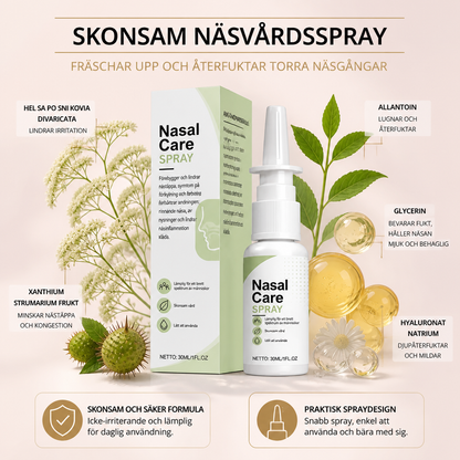 Skonsam Näsvårdsspray – Fräschar Upp Och Återfuktar Torra Näsgångar