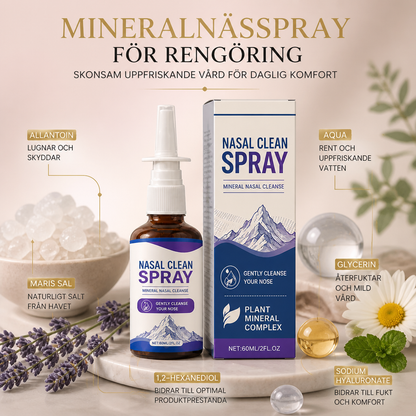 Mineralnässpray För Rengöring – Skonsam Uppfriskande Vård För Daglig Komfort