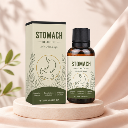 Botanisk Magmassageolja – Närande Komfort För Daglig Egenvård