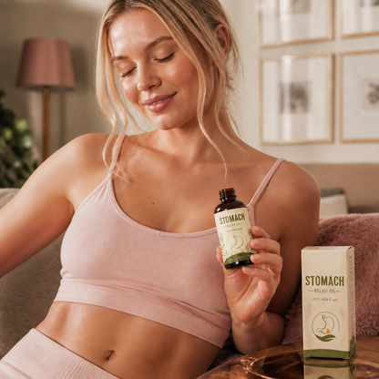 Botanisk Magmassageolja – Närande Komfort För Daglig Egenvård
