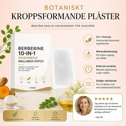 Botaniskt Kroppsformande Plåster – Bekväm Daglig Användning För Hudvård