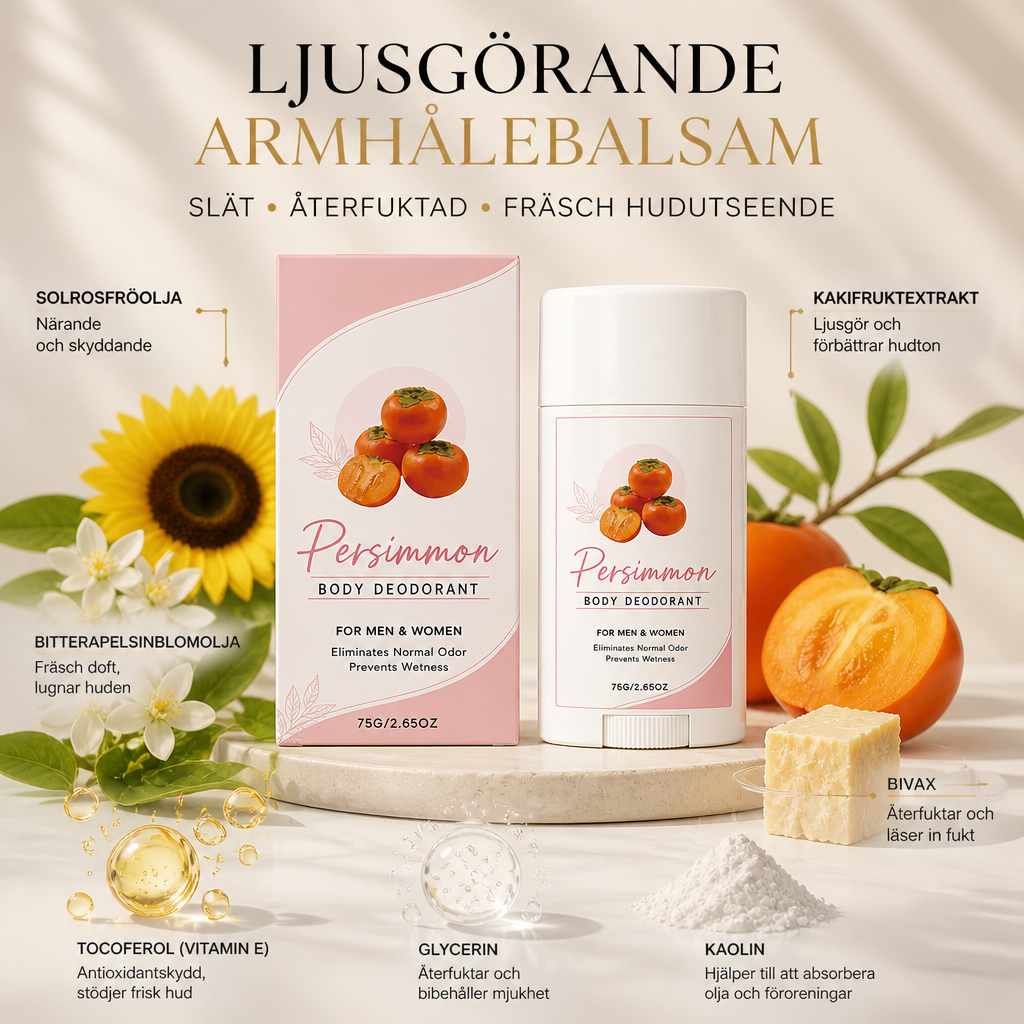 Ljusgörande Armhålebalsam – Slät, Återfuktad Och Fräsch Hudutseende