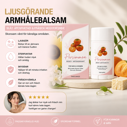 Ljusgörande Armhålebalsam – Slät, Återfuktad Och Fräsch Hudutseende