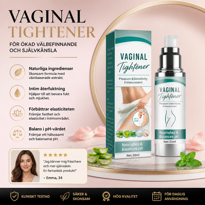 Uppstramande Intimvårdskräm – Återfuktande Formula För Slät Hudkomfort