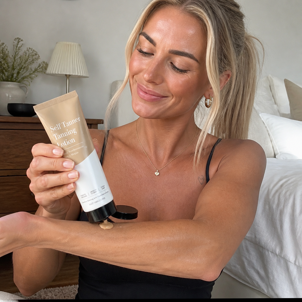 Självbrunande Lotion – Återfuktande Formula För En Naturlig Gyllene Lyster
