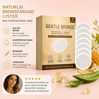 Mikronålsbruningsplåster – Naturlig Bronsfärgad Lyster Med Återfuktande Vård