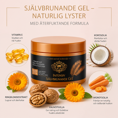 Självbrunande Gel – Naturlig Lyster Med Återfuktande Formula