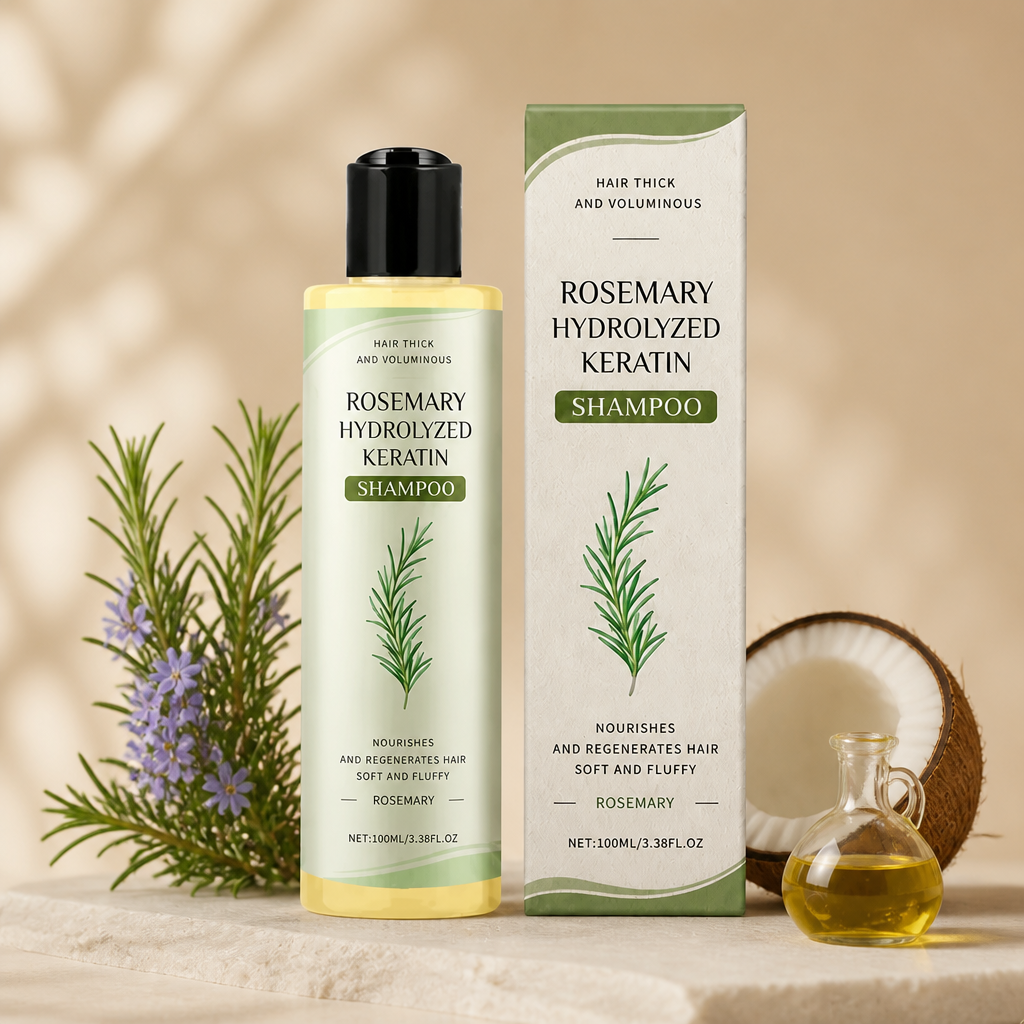 Keratin Stärkande Schampo – Närande Formula För Ett Fylligare Hårutseende