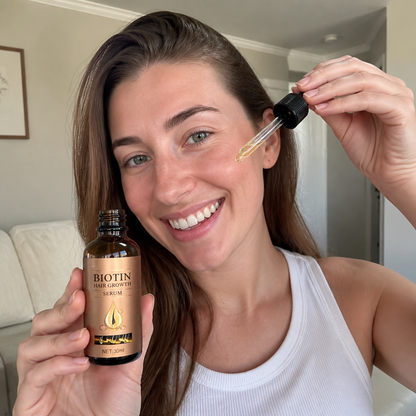 Biotin Hårväxtserum – Närande Formula För Ett Fylligare Hårutseende