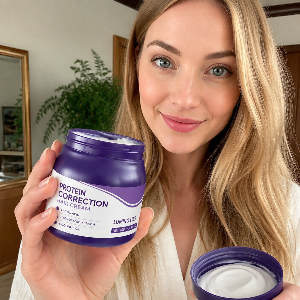 Keratin Hårutjämningskräm – Vårdande Formula För Ett Slätare Hårutseende