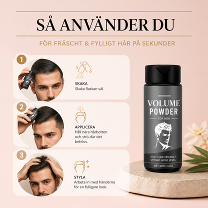 Oljeabsorberande Hårpuder – Lätt Formula För Fräscht Och Fylligt Hårutseende