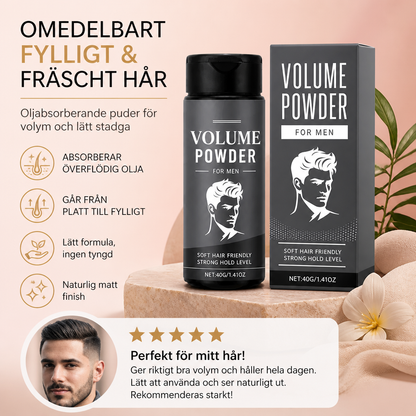 Oljeabsorberande Hårpuder – Lätt Formula För Fräscht Och Fylligt Hårutseende