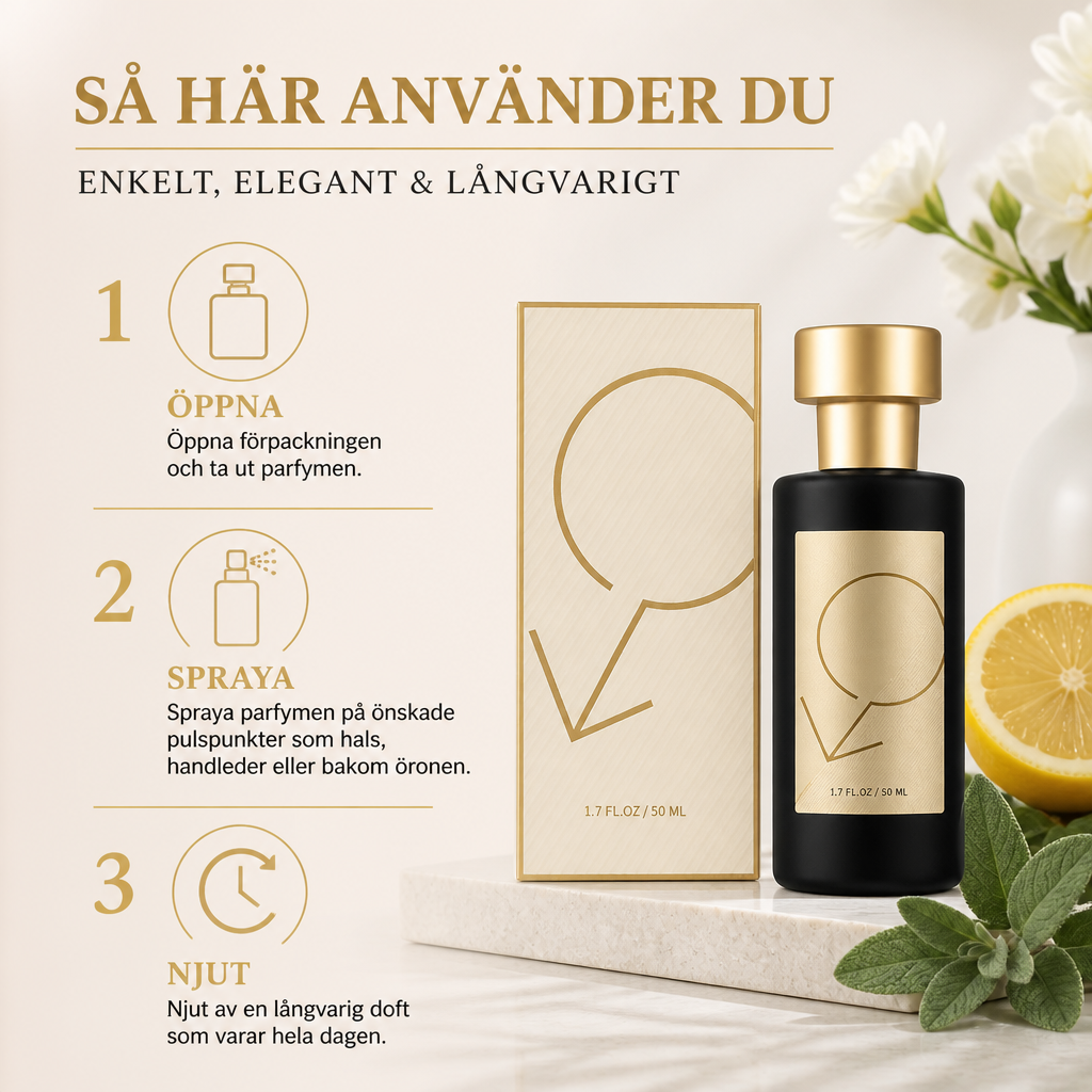 Lyxig Blommig Träig Parfym – Elegant Långvarig Doftupplevelse