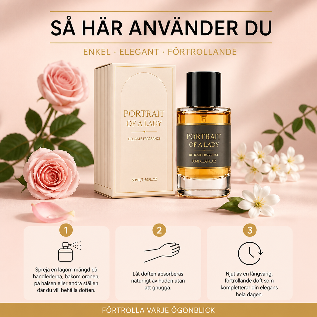 Elegant Blommig Parfym – Fräsch Vardagsdoftupplevelse