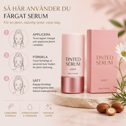 Färgat Serum – Lätt Täckning För En Jämn Naturlig Lyster
