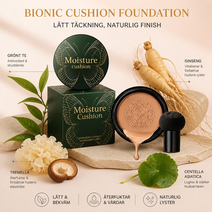 Bionic Cushion Foundation – Lätt Täckning Med Naturlig Finish