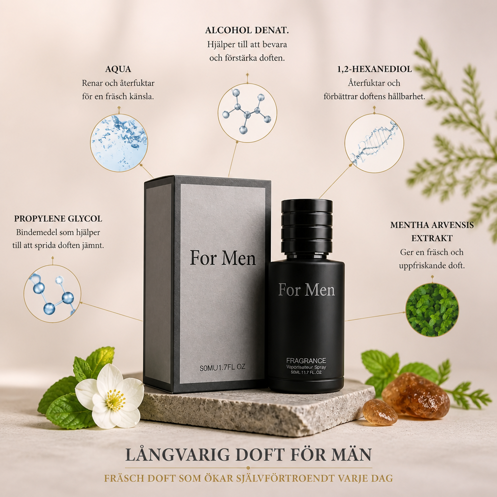 Långvarig Doftspray För Män – Fräsch Doft För Vardaglig Självsäkerhet