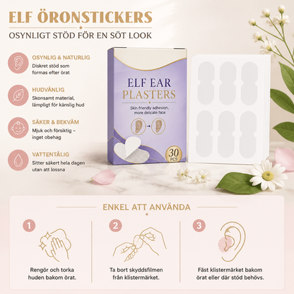 Elf-Öronstickers – Osynligt Öronformningsstöd För En Söt Look