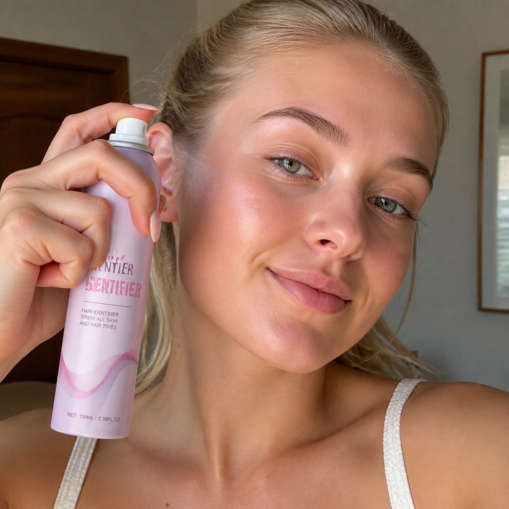 Hårsynlighetsspray – Tydligare Precision för Smidig Hårborttagning i Ansiktet