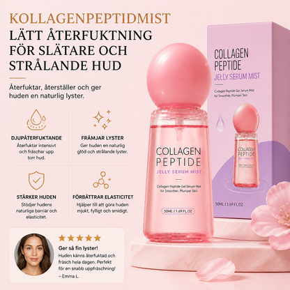 Kollagenpeptidmist – Lätt Återfuktning För Slätare och Strålande Hud