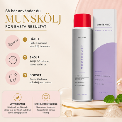 Uppfriskande Mintmunskölj – Skonsam Formula För Daglig Munvård