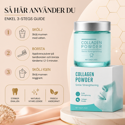 Fuktgivande Tandpulver – Frisk Andedräktsformula För Daglig Munvård