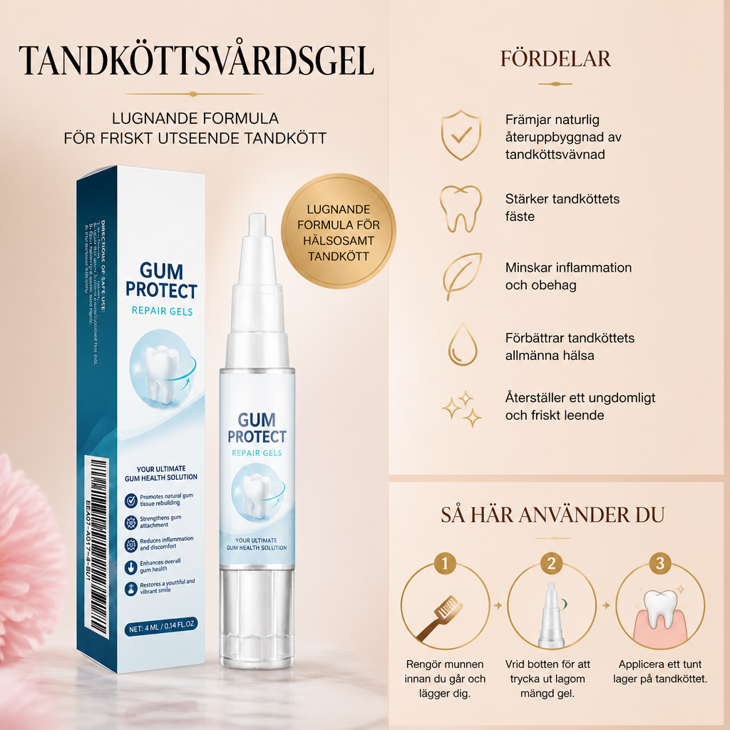Tandköttsvårdsgel – Lugnande Formula För Friskt Utseende Tandkött
