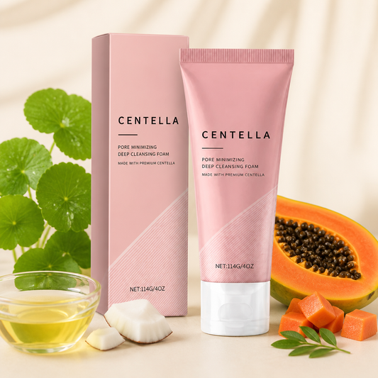 Papaya & Centella Skummande Ansiktsrengöring För Fräschare Hud Med Klarare Utseende