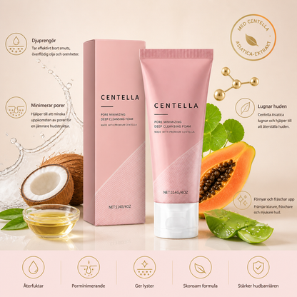 Papaya & Centella Skummande Ansiktsrengöring För Fräschare Hud Med Klarare Utseende