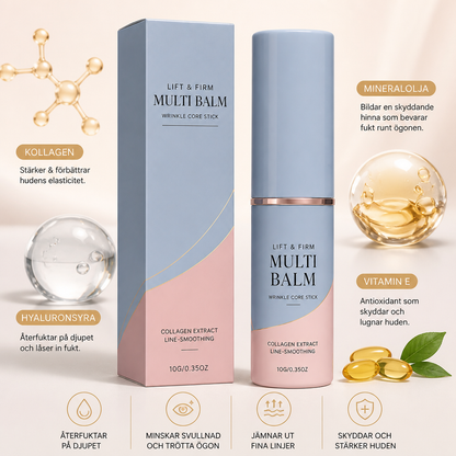 Kollagen Multi Balm Stick – Återfuktar & Jämnar Ut Synliga Fina Linjer