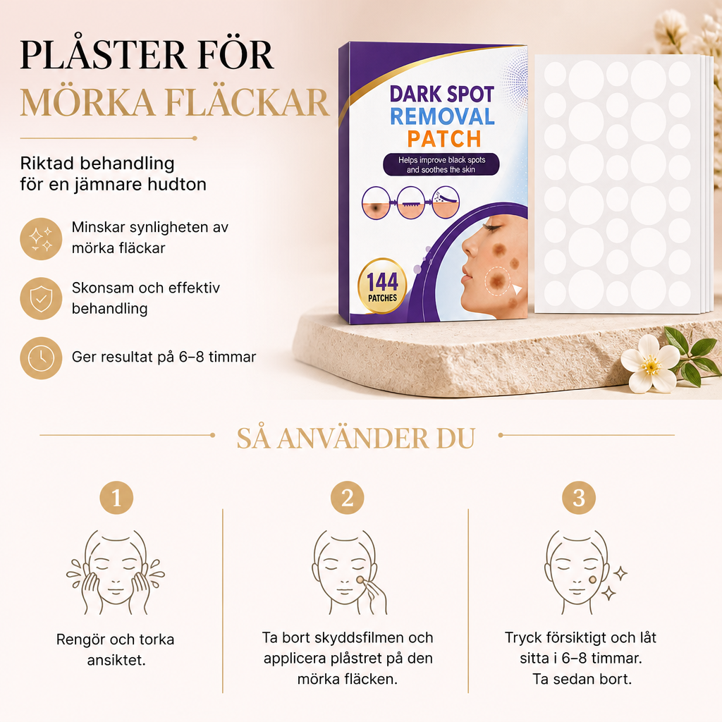Plåster För Mörka Fläckar – Riktad Behandling För En Jämnare Hudton