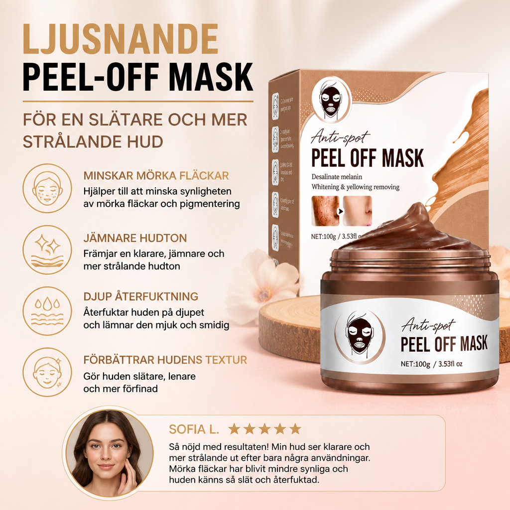 Ljusnande Peel-Off Mask – Framhäver En Slätare Och Mer Strålande Hud