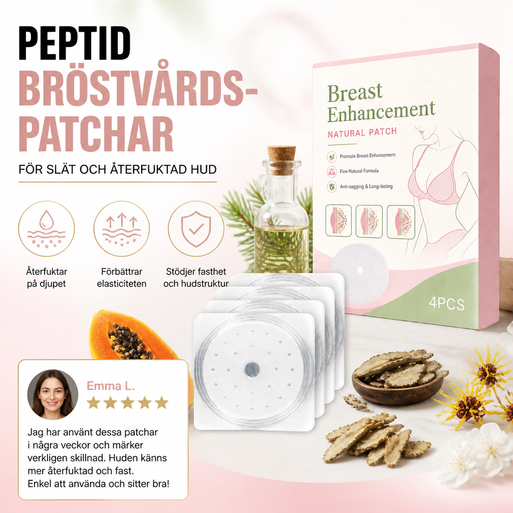 Peptid Bröstvårdspatchar För Slät Och Återfuktad Hud