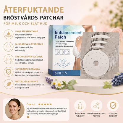 Botaniska Återfuktande Bröstvårdspatchar För Mjuk Och Slät Hud