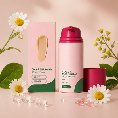 Anpassande Flytande Foundation – Lätt Täckning Med Naturlig Finish