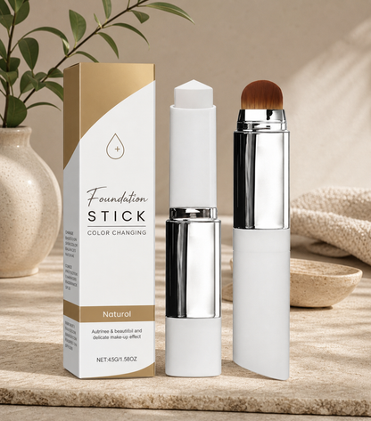 Naturlig Foundationsticka – Jämn Täckning Med Återfuktande Finish