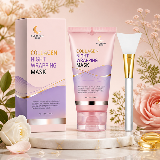 Koreansk Kollagen Nattmask Med Omslutande Effekt