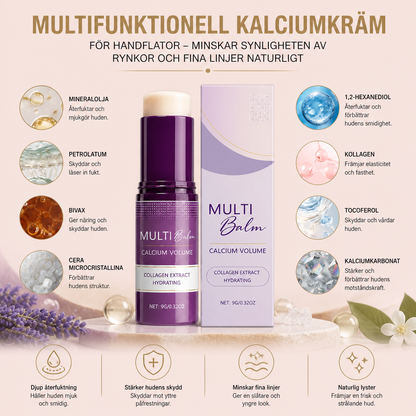 Multifunktionell Kalciumkräm För Handflator – Minskar Synligheten Av Rynkor Och Fina Linjer Naturligt