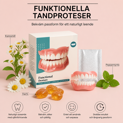 Funktionella Tandproteser – Bekväm Passform För Ett Naturligt Leende