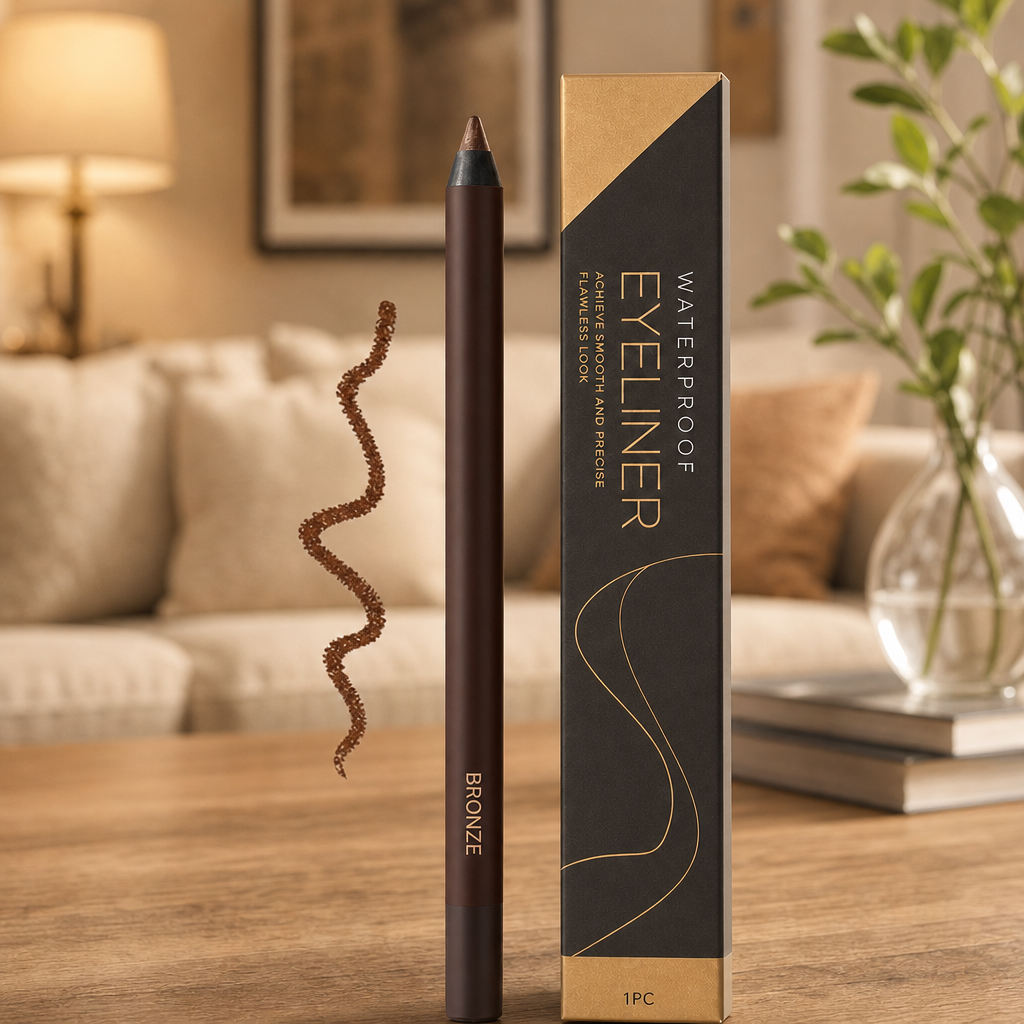 Vattenfast Glittergel-Eyeliner – Långvarig Kladdfri Färg