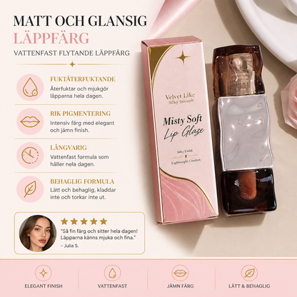 Matt och glansig läppfärg – Vattenfast flytande läppfärg